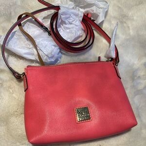Dooney & Bourke
Saffiano Crossbody Pouchette
Italian, D. 
Style #: BSAFF0299